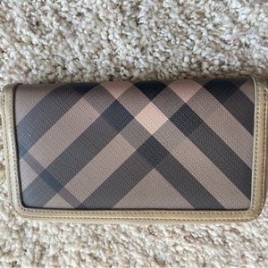 Burberry wallet. Very clean. Limited edition.